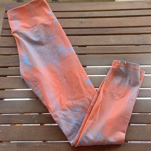 Zyia- orange light n tight leggings
